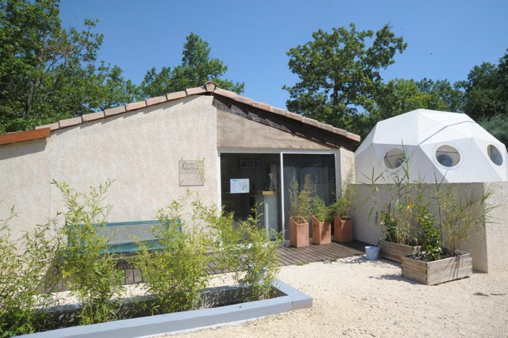 Camping Domaine De Chaussy Lagorce  Exterior photo